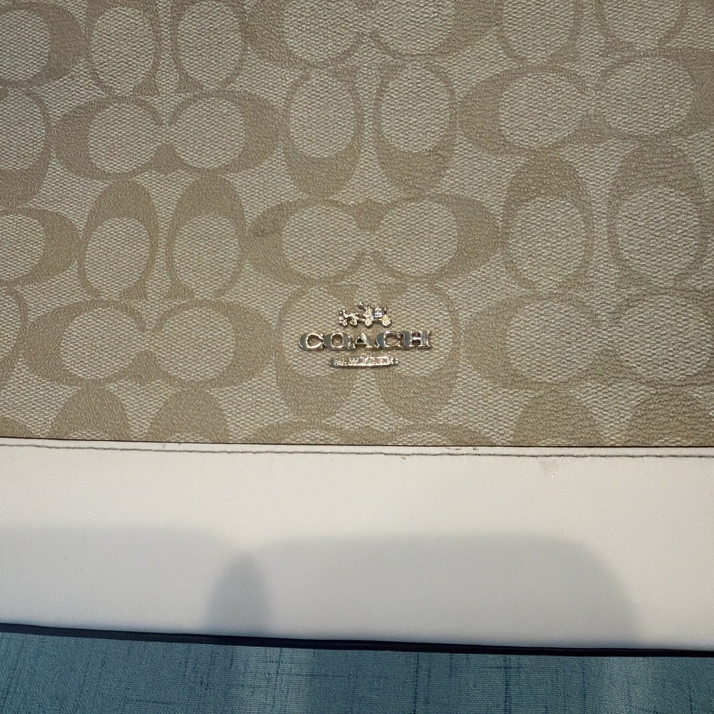 Coach Sierra Satchel in Signature Canvas with leather trim - Picture 2 of 7